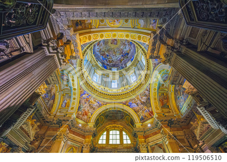 Cattedrale cathedral Metropolitana di Santa Maria Assunta better known as Duomo di Napoli, the Reale Cappella del Tesoro di San Gennaro Cattedrale cathedral Metropolitana di Santa Maria Assunta better known as Duomo di Napoli, the Reale Cappella del Tesoro di San Gennaro 119506510