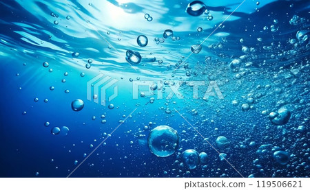 《AI圖像》背景素材水下影像 《AI圖像》背景素材水下影像 119506621