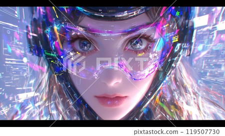 AI near future cyber digital space 119507730