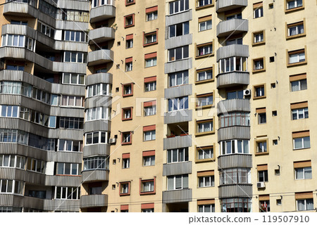 Ex-Soviet concrete block houses in Romania Ex-Soviet concrete block houses in Romania 119507910