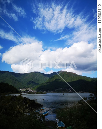 河口湖與黑岳 河口湖與黑岳 119508140