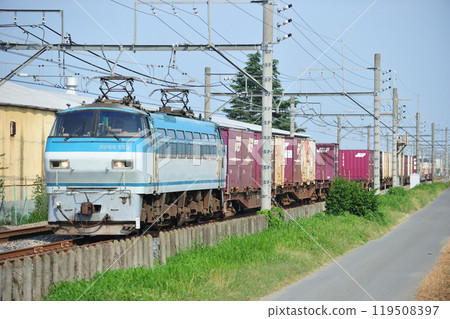 Takasaki Line, Fukaya-Okabe, JR Freight, EF66-133 (Suita) 119508397