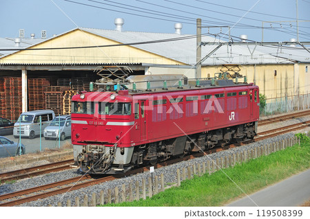 高崎線 深谷岡部 JR東日本 EF81-141(田端) 高崎線 深谷岡部 JR東日本 EF81-141(田端) 119508399