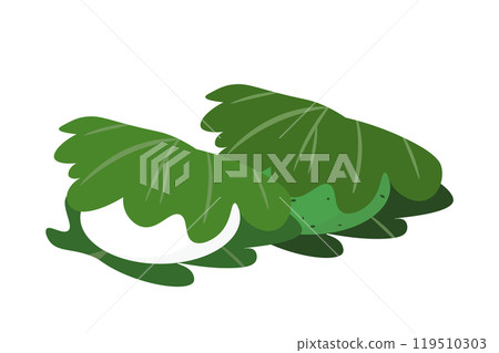 柏餅和艾草柏餅的插圖 柏餅和艾草柏餅的插圖 119510303