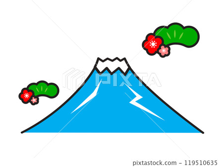 New Year's Mt. Fuji 119510635