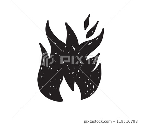 blaze, fire, flame 119510798