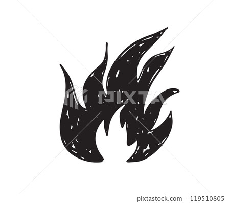 blaze, fire, flame 119510805