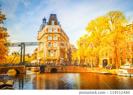 old town of Amsterdam old town of Amsterdam 119512480