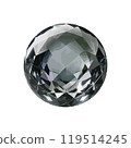 寶石的球形設計散發出透明的光芒，彰顯奢華感。 119514245