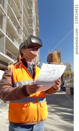 使用 AR 眼鏡進行施工現場監督 使用 AR 眼鏡進行施工現場監督 119514411