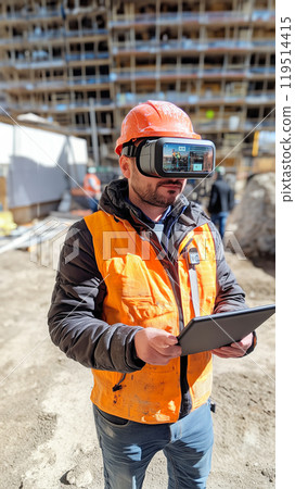 使用 AR 眼鏡進行施工現場監督 使用 AR 眼鏡進行施工現場監督 119514415
