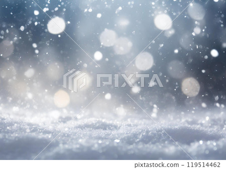 Snow and light white background 119514462