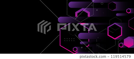 Purple hexagon style background for science and technology presentation Purple hexagon style background for science and technology presentation 119514579