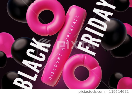 Black Friday banner. 119514621