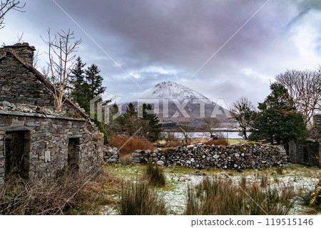 The lost village of Glenthornan by Dunlewey in County Donegal - Ireland 119515146