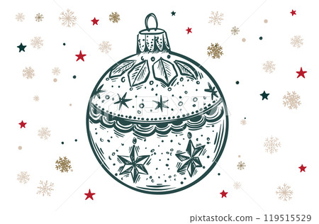 christmas, decoration, vector 119515529