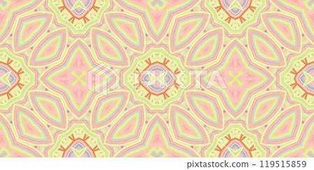 Abstract Kaleidoscope Geometry Psychedelic Art Pattern Background Wallpaper 119515859