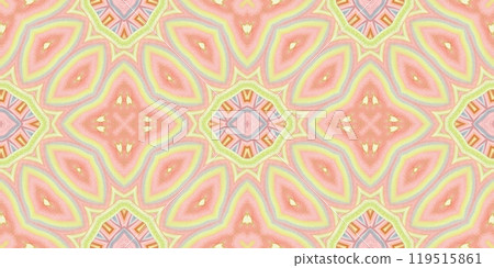 Abstract Kaleidoscope Geometry Psychedelic Art Pattern Background Wallpaper 119515861