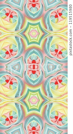 Abstract Kaleidoscope Geometry Psychedelic Art Pattern Background Wallpaper 119515980