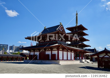 四天王寺近堂/五層寶塔(大阪府大阪市天王寺區) 四天王寺近堂/五層寶塔(大阪府大阪市天王寺區) 119516462