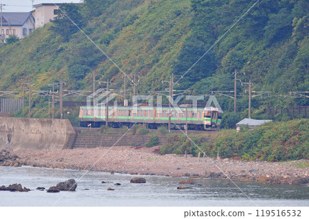 函館本線 朝裡～小樽築港 JR 北海道 721 系列（札幌） 119516532