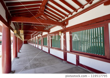 Shitennoji Temple Corridor (Tennoji Ward, Osaka City, Osaka Prefecture) 119517795