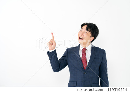 商人 20 多歲男性指著 119519524