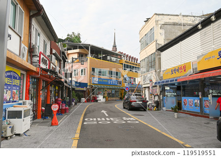 木浦老城尼貝生魚片街風光 [韓國/木浦市] 119519551