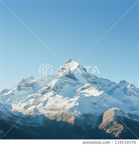 A mountain of snow 119519579