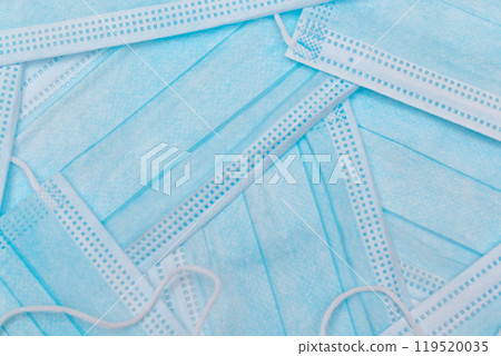 Blue Disposable Medical Face Masks Blue Disposable Medical Face Masks 119520035