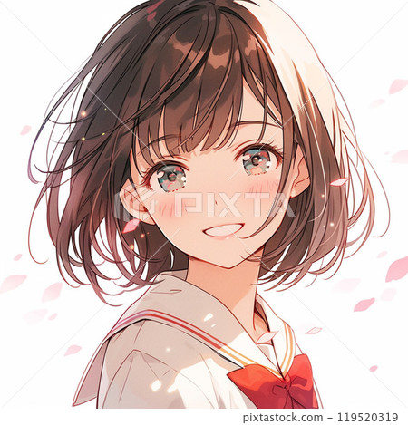 A cute girl with a smile 119520319