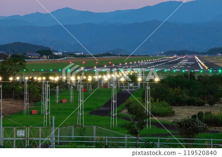 Airport lights Airport lights 119520840