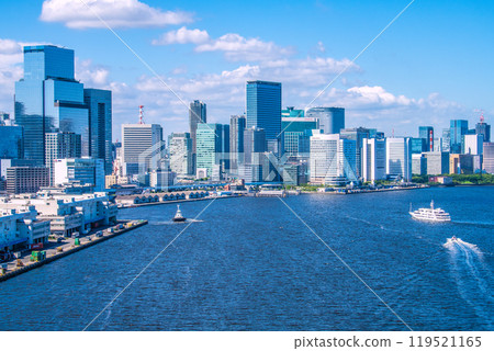 日本東京城市景觀 - 新橋、汐留、竹芝、藍前芝浦等景觀 = 13th 119521165