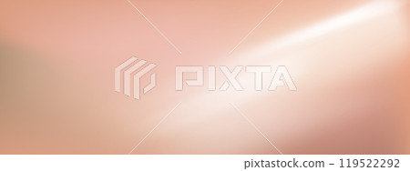 Elegant ivory gradient. Simple, cosmetic soft banner in cream and champagne colors. 119522292