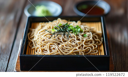 美味的冷蕎麥麵 119522672