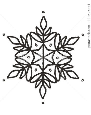 Cute snowflake 119523271