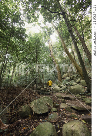 Child running in the mountains Child running in the mountains 119524115