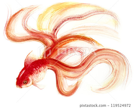 水彩金魚01_1 水彩金魚01_1 119524972