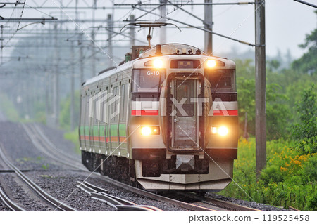 Chitose Line Shimamatsu-Kitahiroshima JR Hokkaido 731 series G-101 train (Sapporo) 119525458