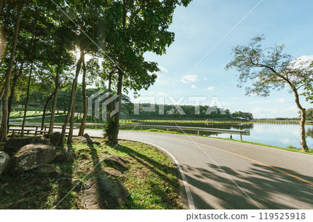 Landscape view n national park,Phayao ,Thailand Landscape view n national park,Phayao ,Thailand 119525918