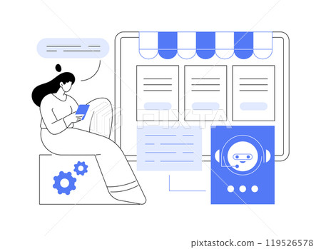 Scheduling systems isolated cartoon vector illustrations. Scheduling systems isolated cartoon vector illustrations. 119526578