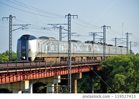 函館本線江別豐幌 JR 北海道 789 系列 1000 系列 HL-1011 編組（札幌）超級神威 119527413