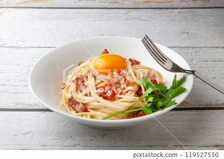 意大利麵條Carbonara 意大利麵條Carbonara 119527530