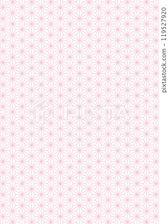 Asanoha pink background Japanese pattern vector vertical Asanoha pink background Japanese pattern vector vertical 119527920