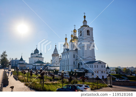 Annunciation Church in Arzamas - Golden Domes and Blue Sky Annunciation Church in Arzamas - Golden Domes and Blue Sky 119528168
