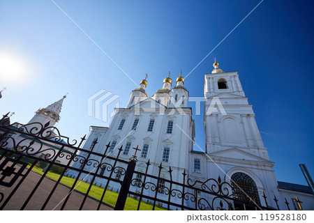 Annunciation Church in Arzamas - Golden Domes and Blue Sky Annunciation Church in Arzamas - Golden Domes and Blue Sky 119528180
