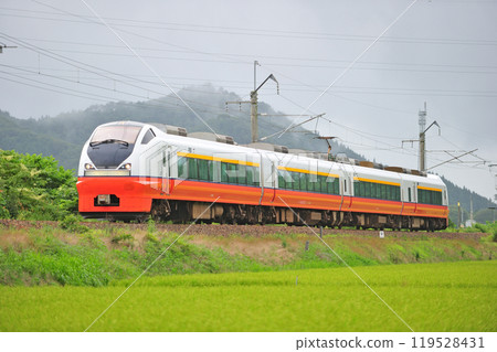 奧羽本線 早口下川 JR東日本 E751系 N102編組（青森） 津輕 119528431