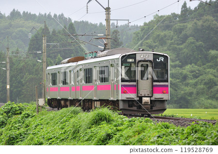 羽越本線 桂根荒屋 JR 東日本 701 系列 N25 編組（秋田） 119528769