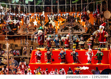 Christmas market at Chinese Tower in Munich, Bavaria, Germany, Europe 119528966