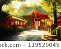 神社寺廟背景素材 119529045